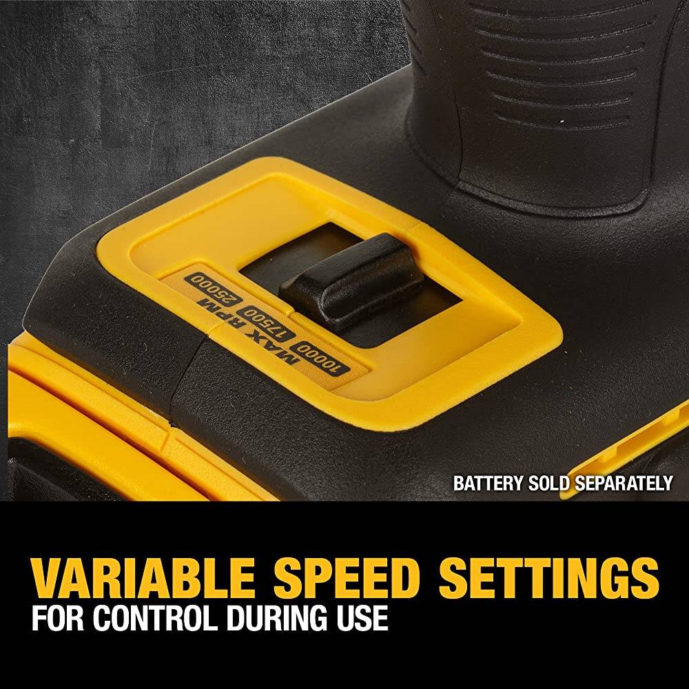 DEWALT 20V MAX Die Grinder, Variable Speed, 1-1/2-Inch, Tool Only (DCG426B)