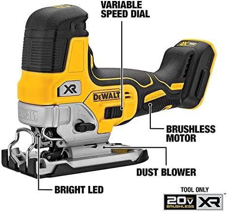 DEWALT 20V MAX Jig Saw Barrel Grip Tool Only (DCS335B)