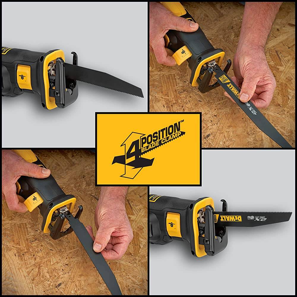 Sierra recíproca compacta DEWALT DCS387B 20V MAX* (solo herramienta)