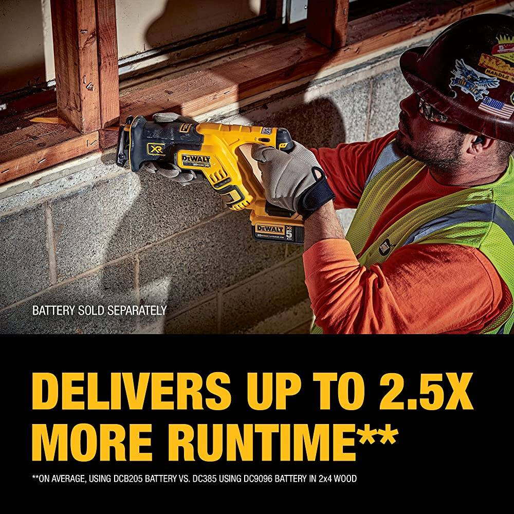 DEWALT 20V MAX XR Reciprocating Saw Compact Tool Only (DCS367B)