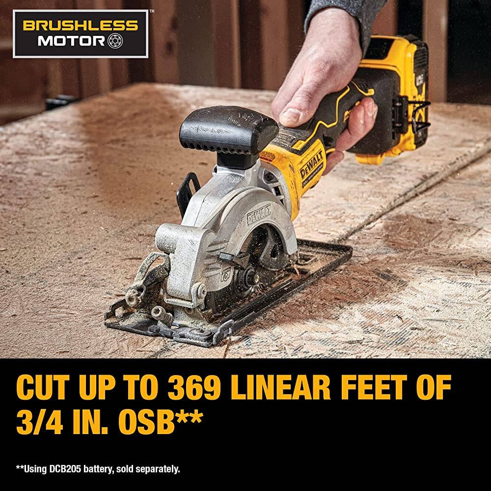 DEWALT DCS571P1 ATOMIC 20V MAX Circular Saw Kit, 4-1/2-Inch
