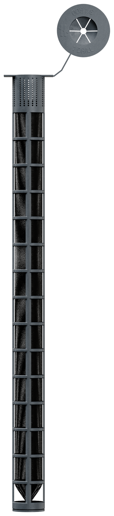 Simpson Strong-Tie 3GWS7513P Opti-Mesh 13 in. Epoxy Adhesive Plastic Screen Tube for 3/4 in. Rod for SET-3G