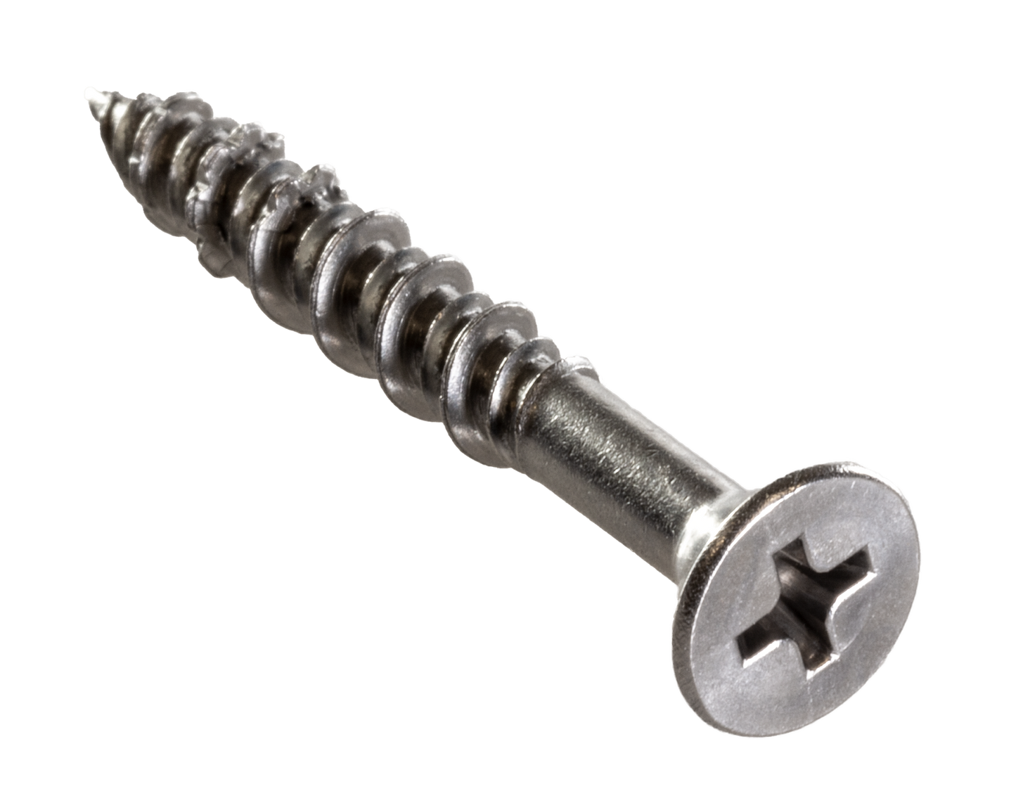 Simpson Strong-Tie T10J150FXM Marine Screw, Flat Head — #10 x 1-1/2 in. #2 Phillips Drive, Type 316 (1000-Qty) (Pack of 150)