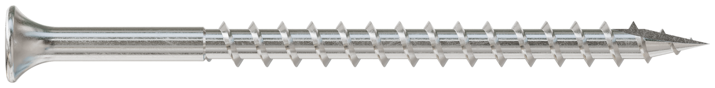 Simpson Strong-Tie SS3DSC3BS316 Bugle-Head Wood Screw (Collated) — #10 x 3 in. #3 Square Drive, Type 316 (1000-Qty) (Pack of 100)
