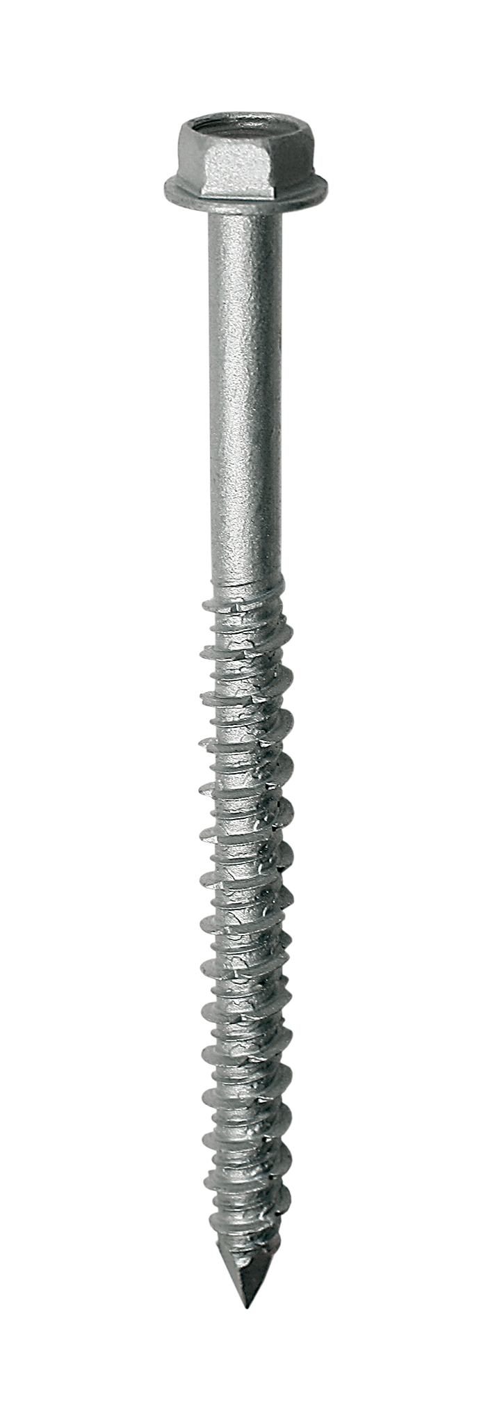 Simpson Strong-Tie TTN25114HSS Titen® 1/4 in. x 1-1/4 in. Hex-Head Stainless-Steel Concrete and Masonry Screw (100-Qty) (Pack of 16)