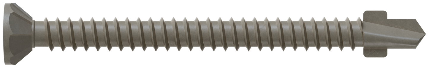 Simpson Strong-Tie CBSDQ214S CBSDQ Sheathing-to-CFS Screw (Collated) — #10 x 2-1/4 in. #2 Square Undersized (1000-Qty) (Pack of 100)