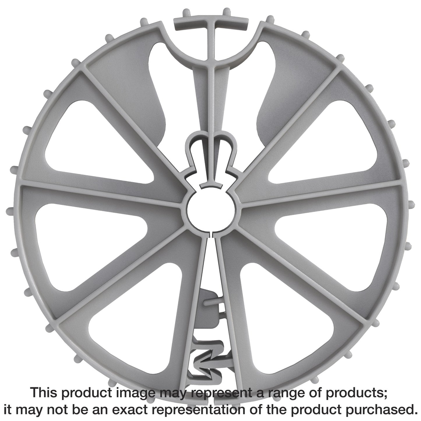 Simpson Strong-Tie 8QLPW Quick-Lock® Pier Wheel — 8-7/8-in. O.D., 4-in. Cover, #3–#7 Rebar Size (30-Qty)