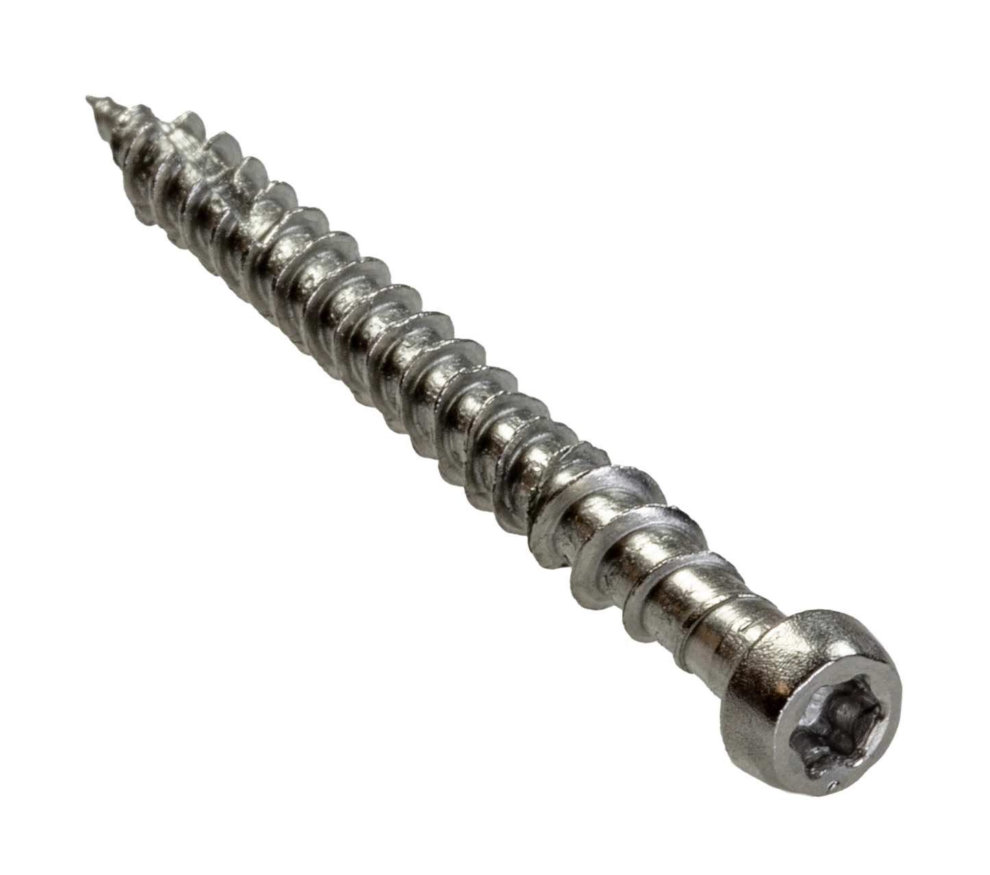 Simpson Strong-Tie DCU2P316 Deck-Drive™ DCU COMPOSITE Screw — #10 x 2 in. T20, Type 316 (350-Qty) (Pack of 6)