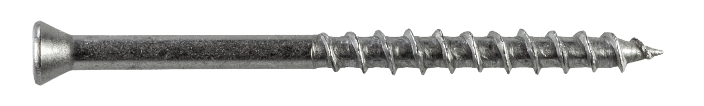 Simpson Strong-Tie T07225WP-RP15 Deck-Drive™ DWP WOOD SS Screw — #7 x 2-1/4 in. T-15, Trim Head, Type 316 (15-Qty) (Pack of 5)