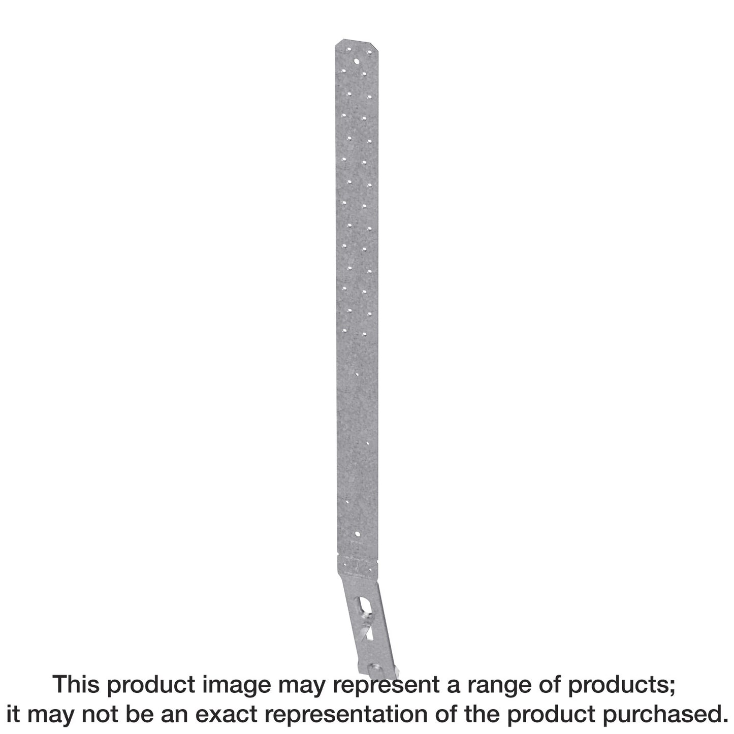 Simpson Strong-Tie STHD10RJ STHD 38-1/8 in. 12-Gauge Galvanized Rim-Joist Strap-Tie Holdown