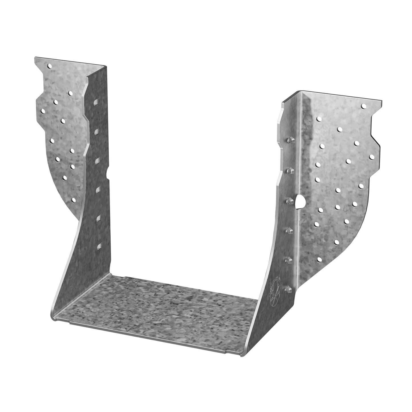 Simpson Strong-Tie HGUS28-4 HGUS® 7-3/16 in. Galvanized Face-Mount Joist Hanger for Quad 2x Truss