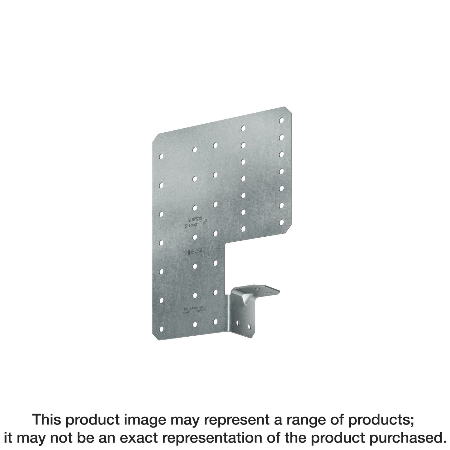 Simpson Strong-Tie SHH3/68-KT24 SHH 4-3/8 in. x 5-5/8 in. 68-mil Galvanized Steel Header Hanger (24-Qty) (Pack of 54)