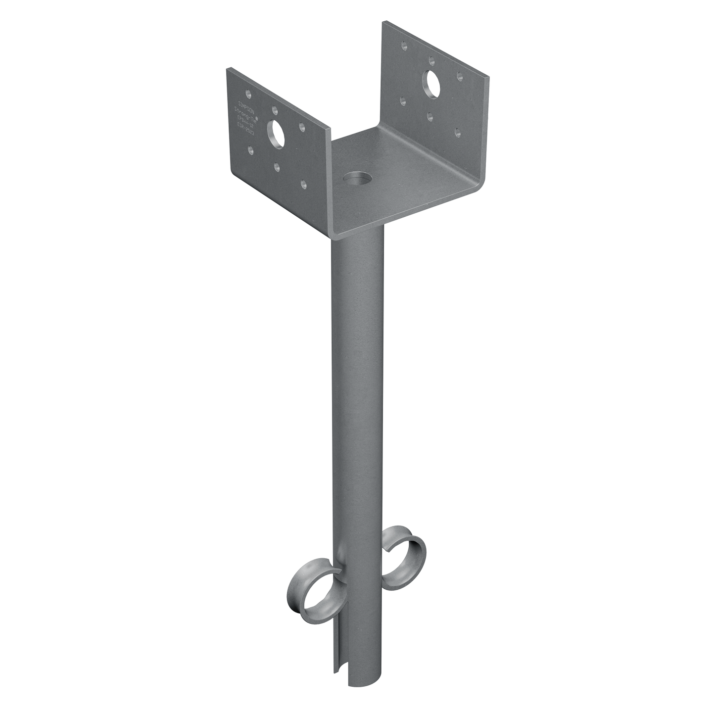 Simpson Strong-Tie EPB44-12 EPB Elevated Post Base for 4x4 with 12 in. Pipe (Pack of 10)