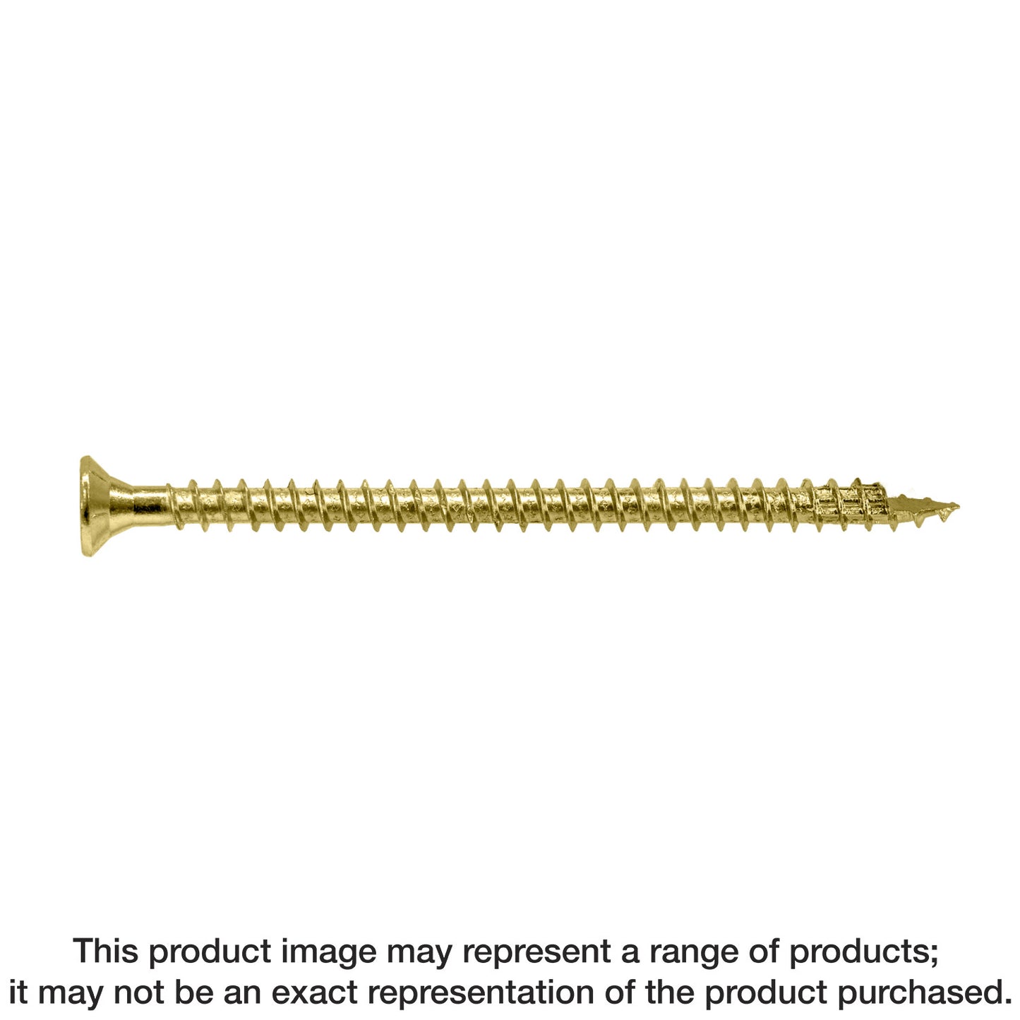 Simpson Strong-Tie SDCF272358-R25 Strong-Drive® SDCF TIMBER-CF Screw — 0.390 in. x 23-5/8 in. T50, Yellow Zinc (25-Qty) (Pack of 48)