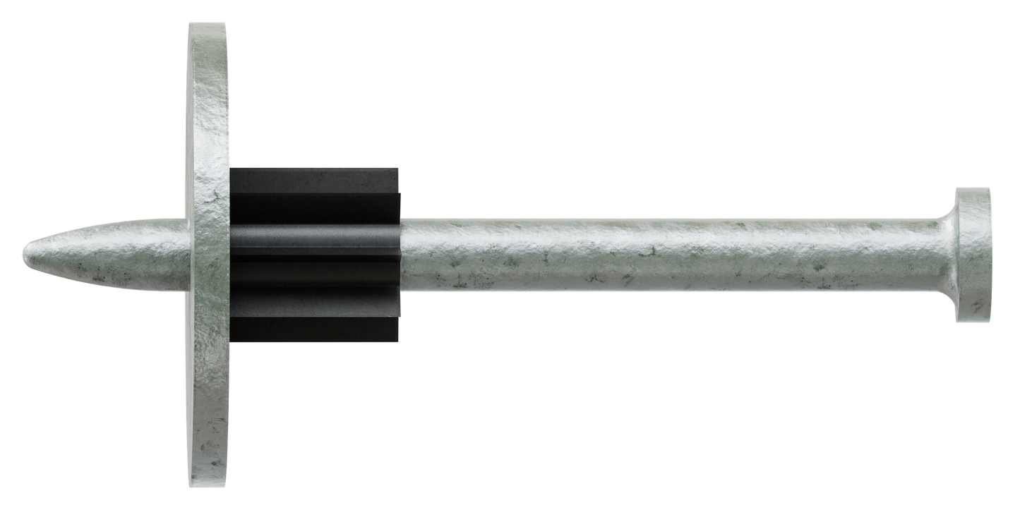 Simpson Strong-Tie PDPAWL-200 PDPAWL .157-in. x 2-in. Powder-Actuated Pin w/ 1-in. Washer (100-Qty) (Pack of 10)