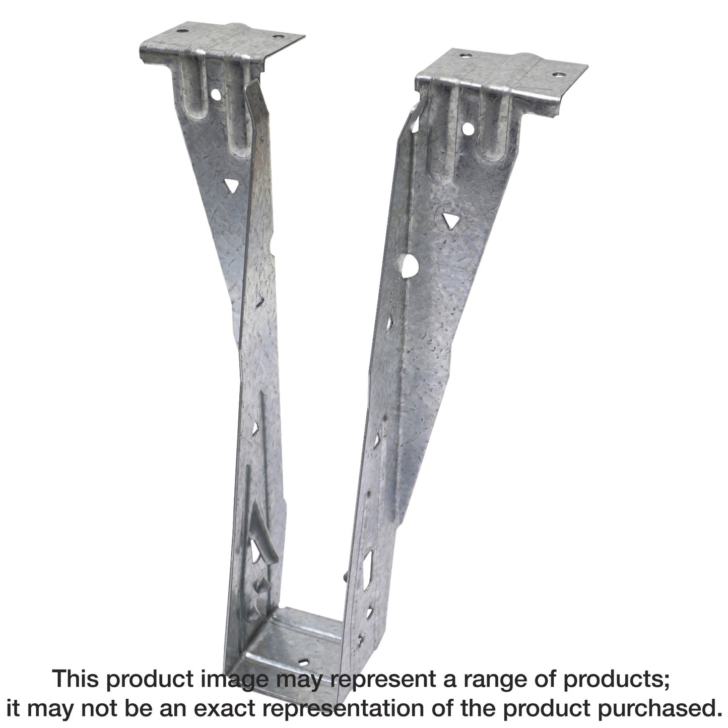 Simpson Strong-Tie ITS1.81/9.5 ITS Galvanized Top-Flange Joist Hanger for 1-3/4 in. x 9-1/2 in. Engineered Wood (Pack of 25)