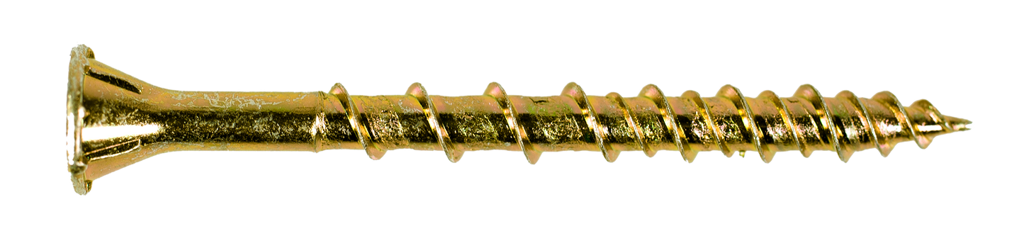 Simpson Strong-Tie WSV2S Strong-Drive® WSV SUBFLOOR Screw (Collated) — #9 x 2 in. T25, Yellow Zinc (2000-Qty) (Pack of 100)