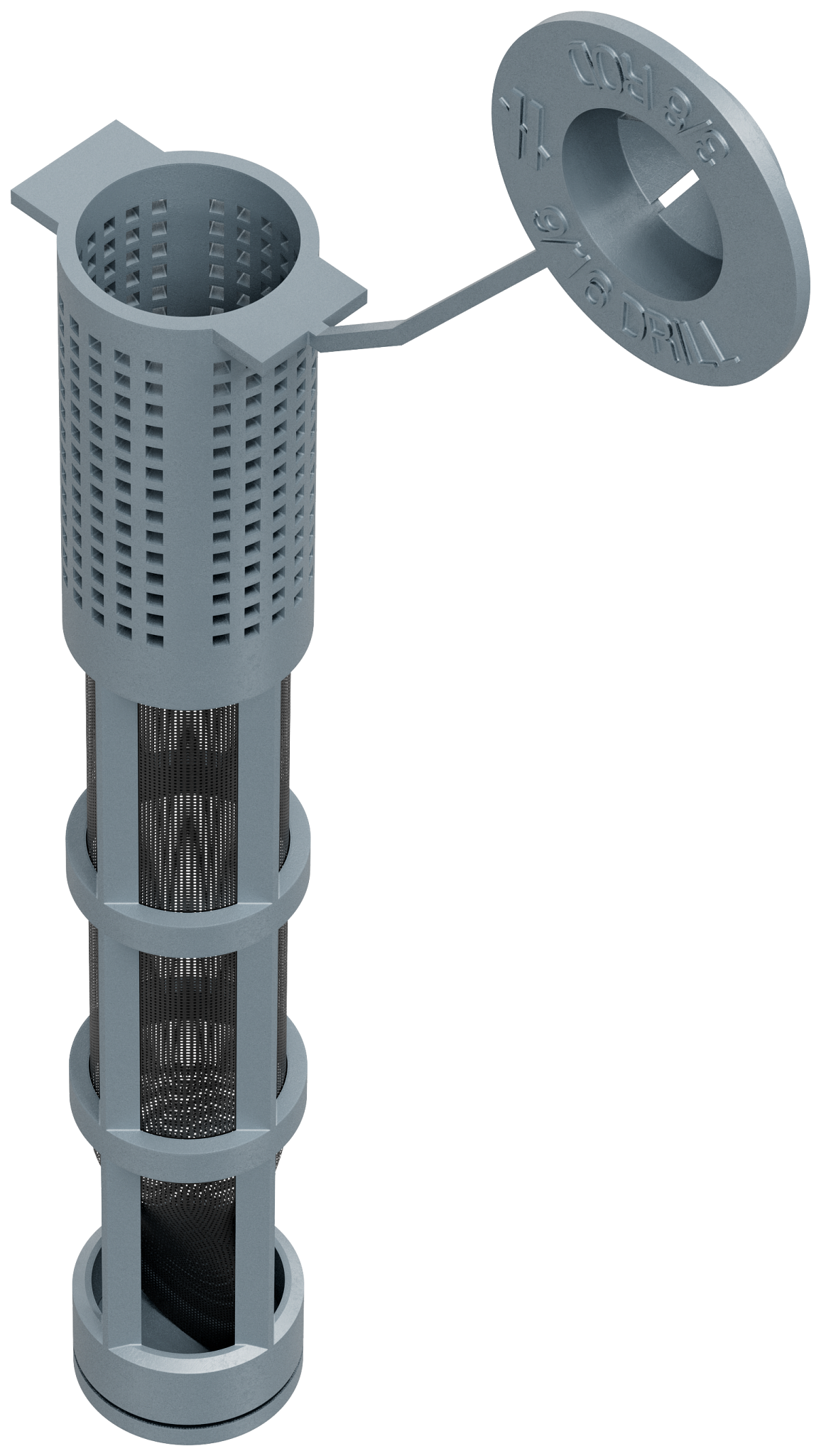 Simpson Strong-Tie 3GWS373P Opti-Mesh 3-1/2 in. Epoxy Adhesive Plastic Screen Tube for 3/8 in. Rod for SET-3G (Pack of 150)