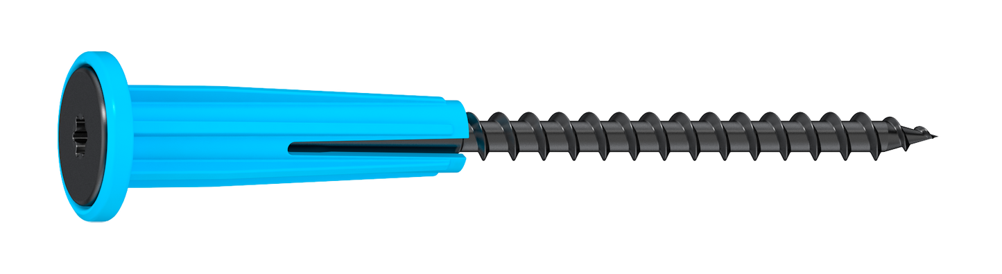Simpson Strong-Tie SDPW14312MB Strong-Drive® SDPW™ DEFLECTOR Screw — 0.140 in. x 3-1/2 in. T25, 6-Lobe, E-Coat® (500-Qty)