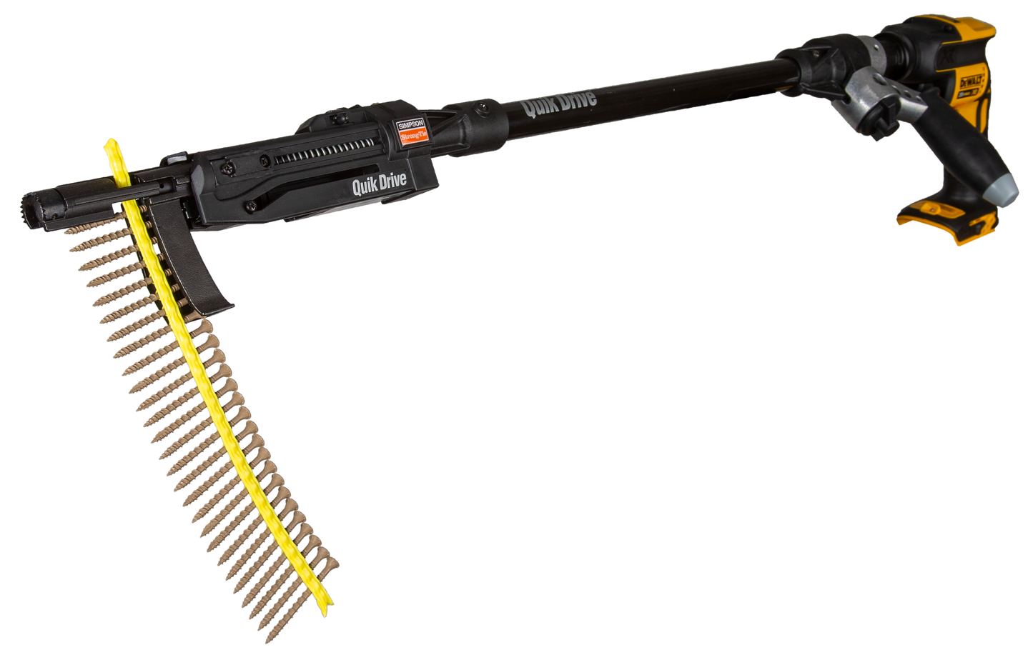 Simpson Strong-Tie PRO300SG2DCXB2K Quik Drive® Cordless PRO300SG2 Decking System w/ DeWalt® 2000 RPM Motor (Tool Only) (Pack of 60)