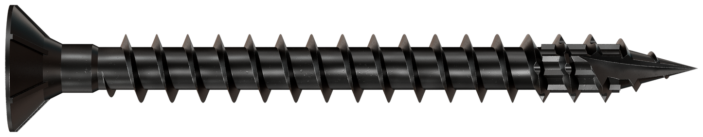 Simpson Strong-Tie SDCF10X100 Strong-Drive® SDCF TIMBER-CF Screw — 0.390 in. x 4 in. T50, E-Coat® (250-Qty)