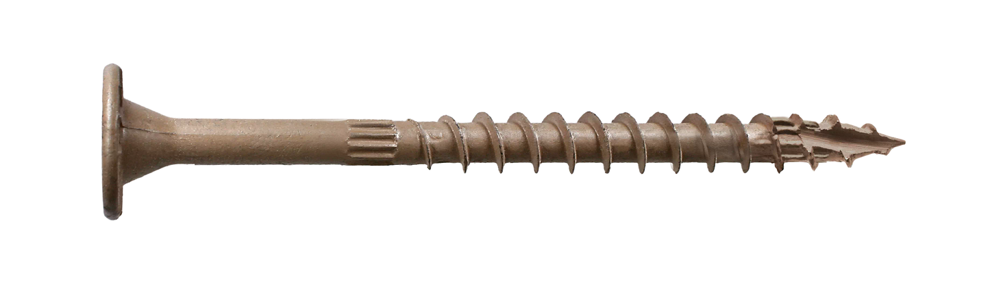 Simpson Strong-Tie SDWS22300DB Strong-Drive® SDWS™ TIMBER Screw (Exterior Grade) — 0.220 in. x 3 in. T40, Tan (950-Qty)