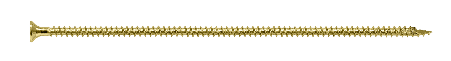 Simpson Strong-Tie SDCF221134 Strong-Drive® SDCF TIMBER-CF Screw — 0.315 in. x 11-3/4 in. T40, Yellow Zinc (250-Qty)