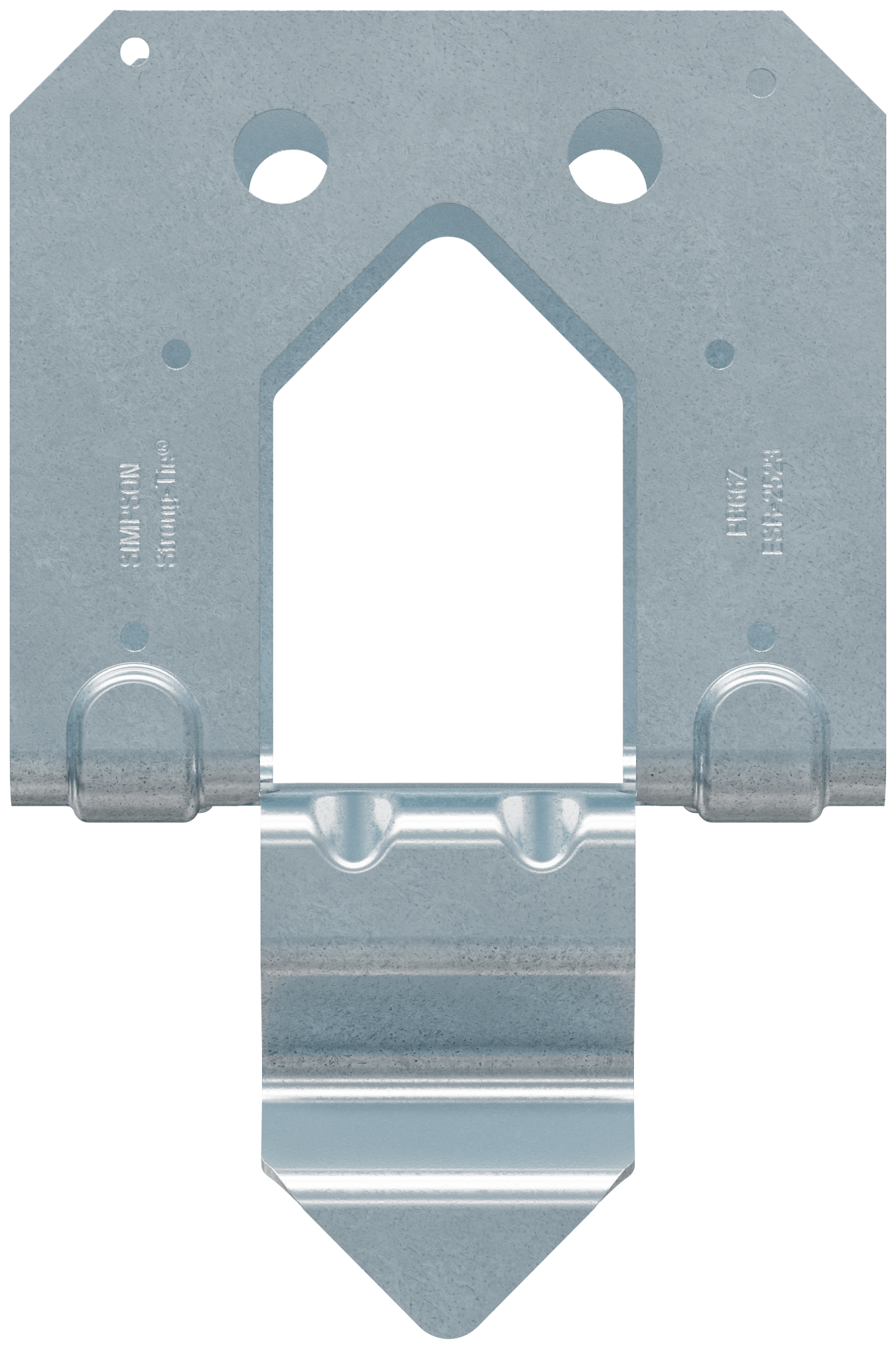 Simpson Strong-Tie PB66Z PB ZMAX® Galvanized Non-Standoff Post Base for 6x6