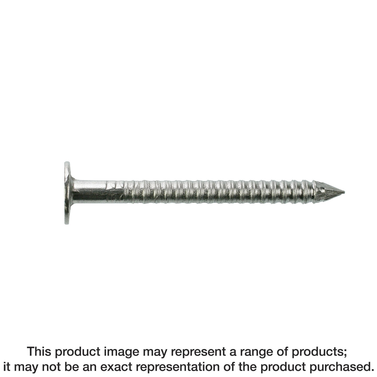 Simpson Strong-Tie S40ATNB Tile/Slating Nail, Annular Ring Shank — 5-in. x .162-in. Type 304 Stainless Steel (25 lb.)