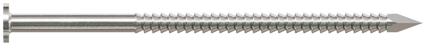 Simpson Strong-Tie T8KRB Premium Siding Nail — 2-1/2-in. x 1/4-in. Head Dia., Type 316 Stainless Steel (25 lb.)