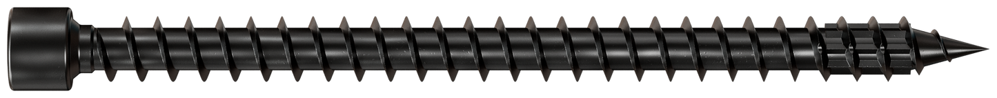 Simpson Strong-Tie SDCFC8X120-R50 Strong-Drive® SDCFC TIMBER-CFC Screw — 0.315 in. x 4-3/4 in. T40, E-Coat® (50-Qty) (Pack of 6)