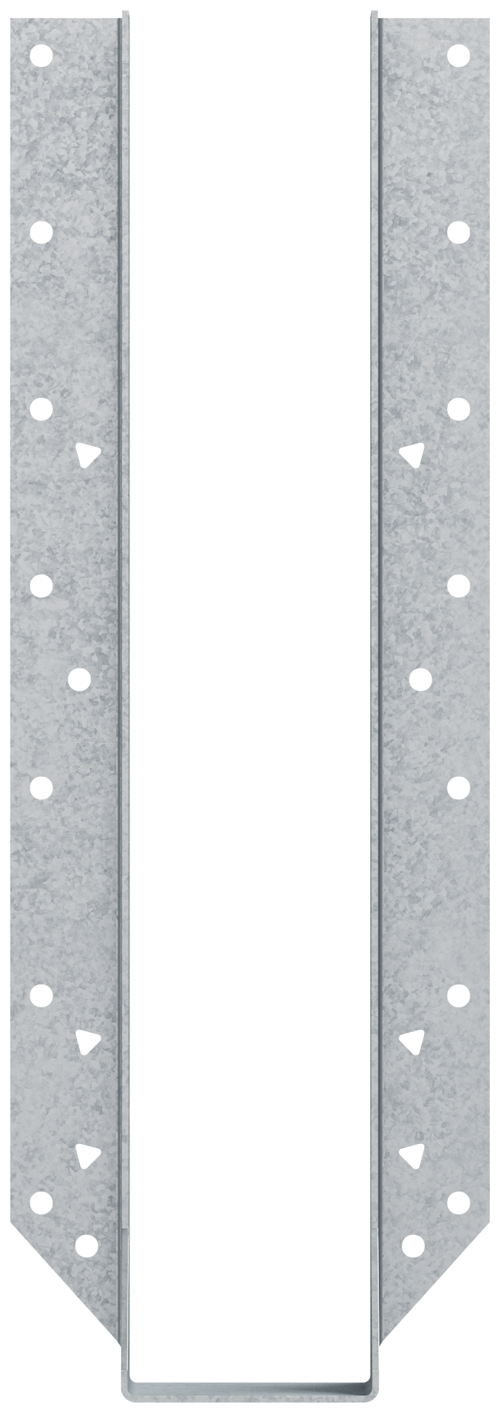 Simpson Strong-Tie HU3514 HU Galvanized Face-Mount Joist Hanger for 2-5/16 in. x 14 in. Engineered Wood