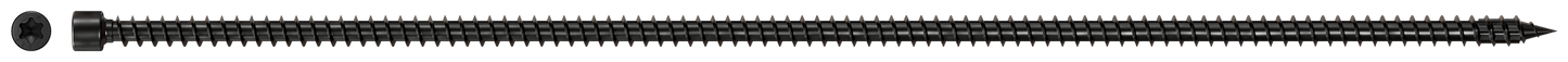 Simpson Strong-Tie SDCFC8X380-R30 Strong-Drive® SDCFC TIMBER-CFC Screw — 0.315 in. x 15 in. T40, E-Coat® (30-Qty) (Pack of 96)