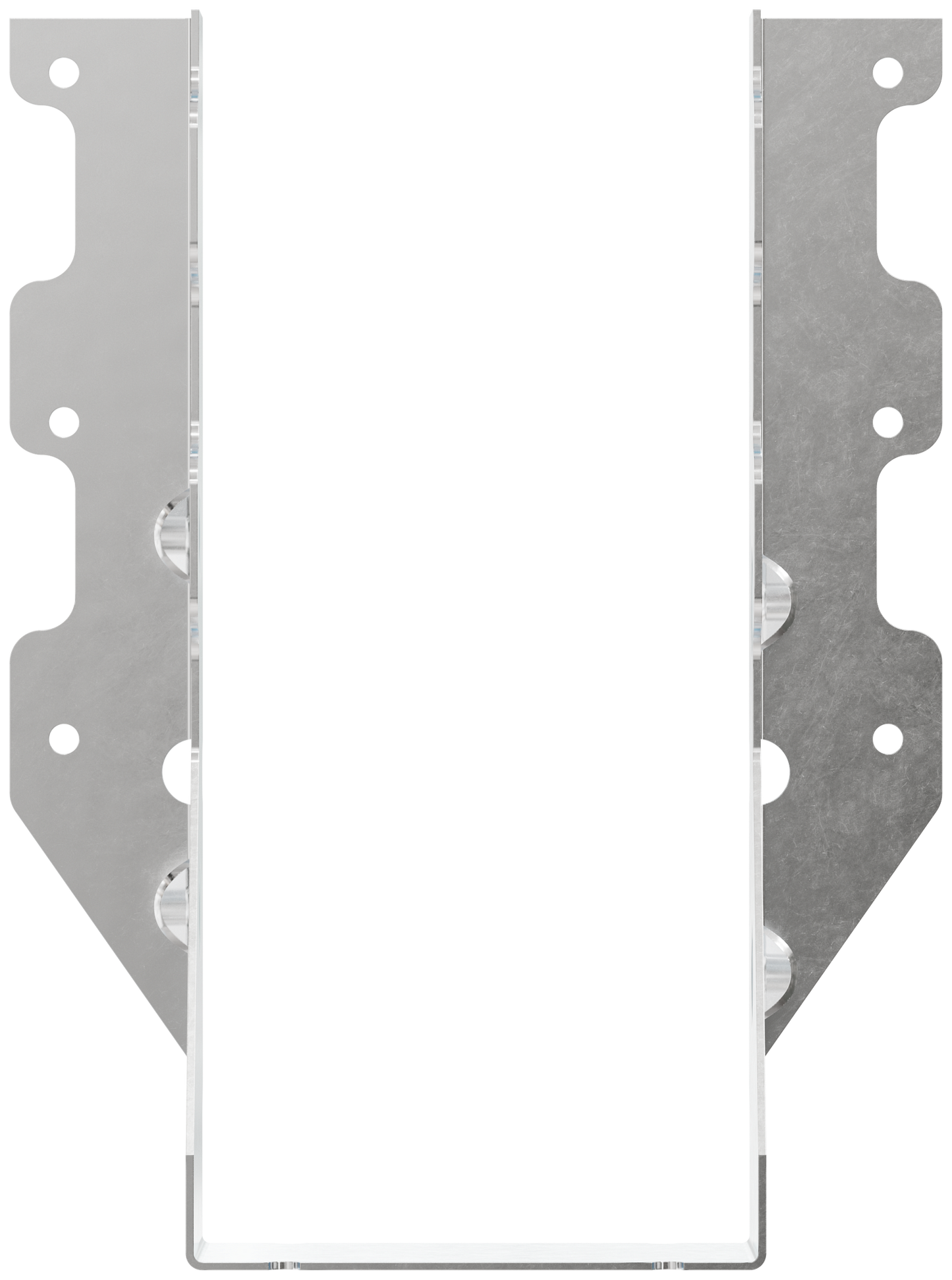 Simpson Strong-Tie LUS210-2SS LUS Stainless-Steel Face-Mount Joist Hanger for Double 2x10