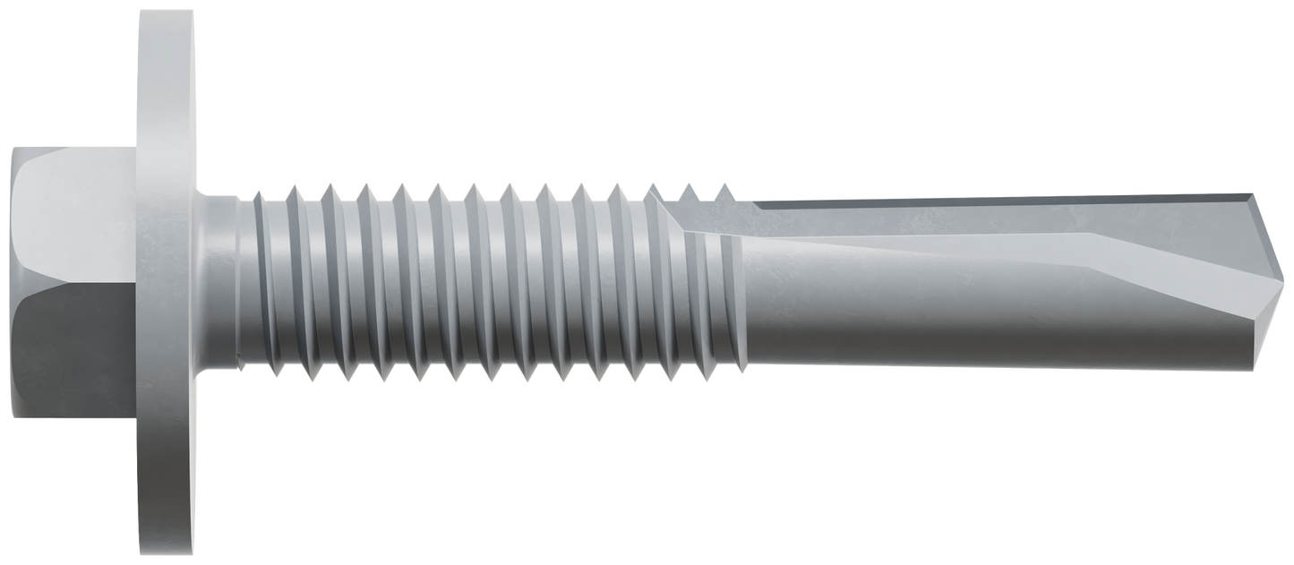 Simpson Strong-Tie XLQ114B1224-250 Strong-Drive® XL LARGE-HEAD METAL Screw — #12 x 1-1/4 in. 5/16 Hex (250-Qty) (Pack of 4)