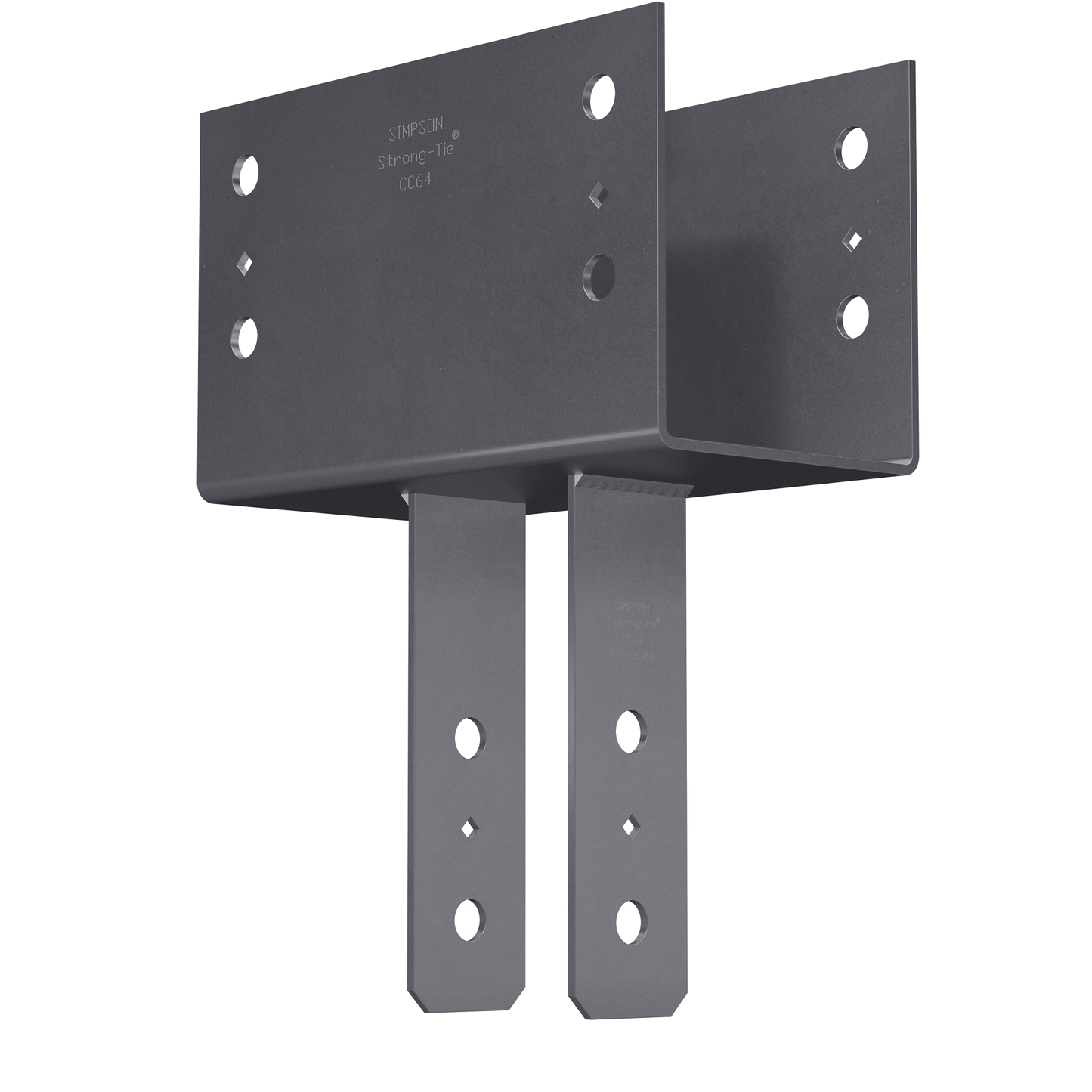 Simpson Strong-Tie CC64 CC Column Cap for 6x Beam, 4x Post