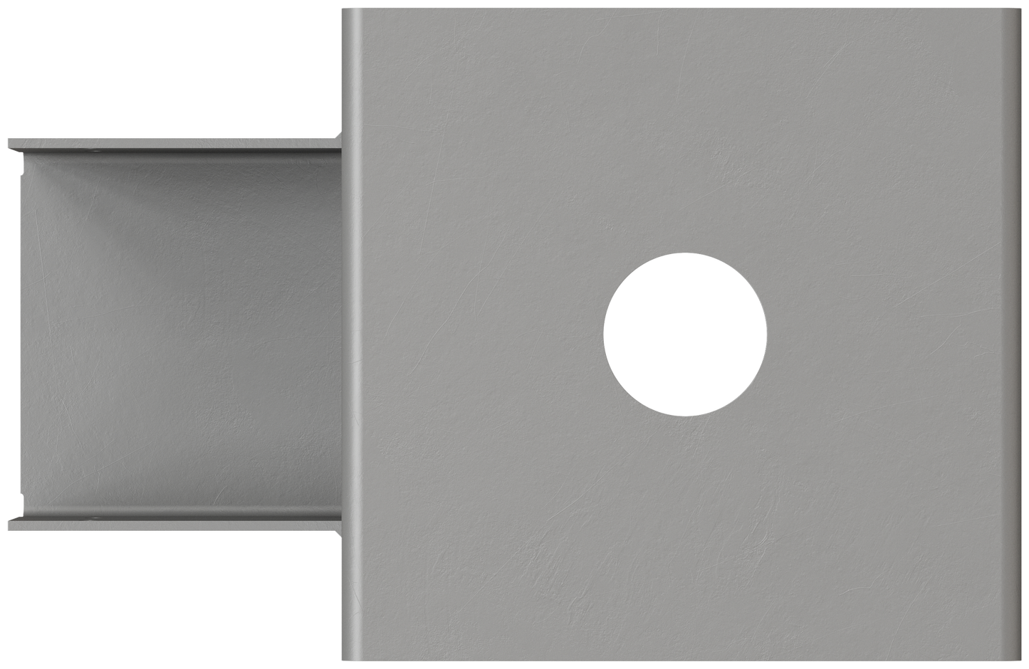 Simpson Strong-Tie GH48-6 GH Top-Flange Hanger for 4x8 Girder, 6-in. Foundation Wall