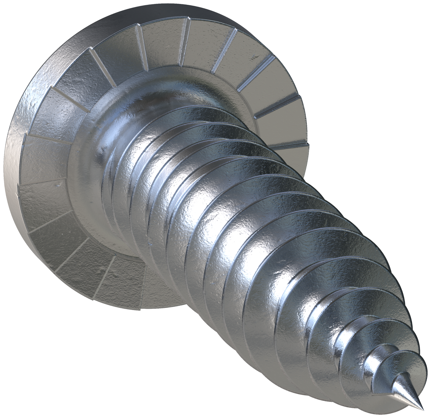 Simpson Strong-Tie FPH34B1018-5K FPH Flat Pan-Head Screw — #10 x 3/4 in. T20, Clear Zinc (5000-Qty)