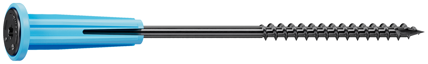 Simpson Strong-Tie SDPW14500S-R50 Strong-Drive® SDPW™ DEFLECTOR Screw — 0.140 in. x 5 in. T25, 6-Lobe, E-Coat®, Short Sleeve (50-Qty) (Pack of 360)