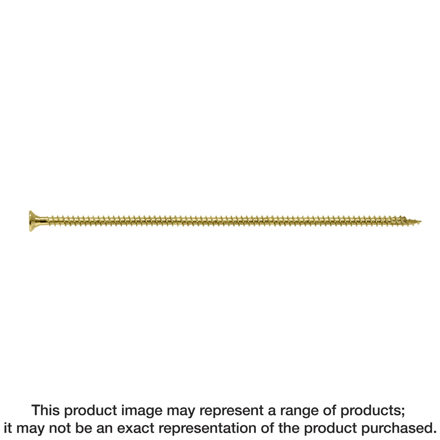 Simpson Strong-Tie SDCF221134 Strong-Drive® SDCF TIMBER-CF Screw — 0.315 in. x 11-3/4 in. T40, Yellow Zinc (250-Qty) (Pack of 39)