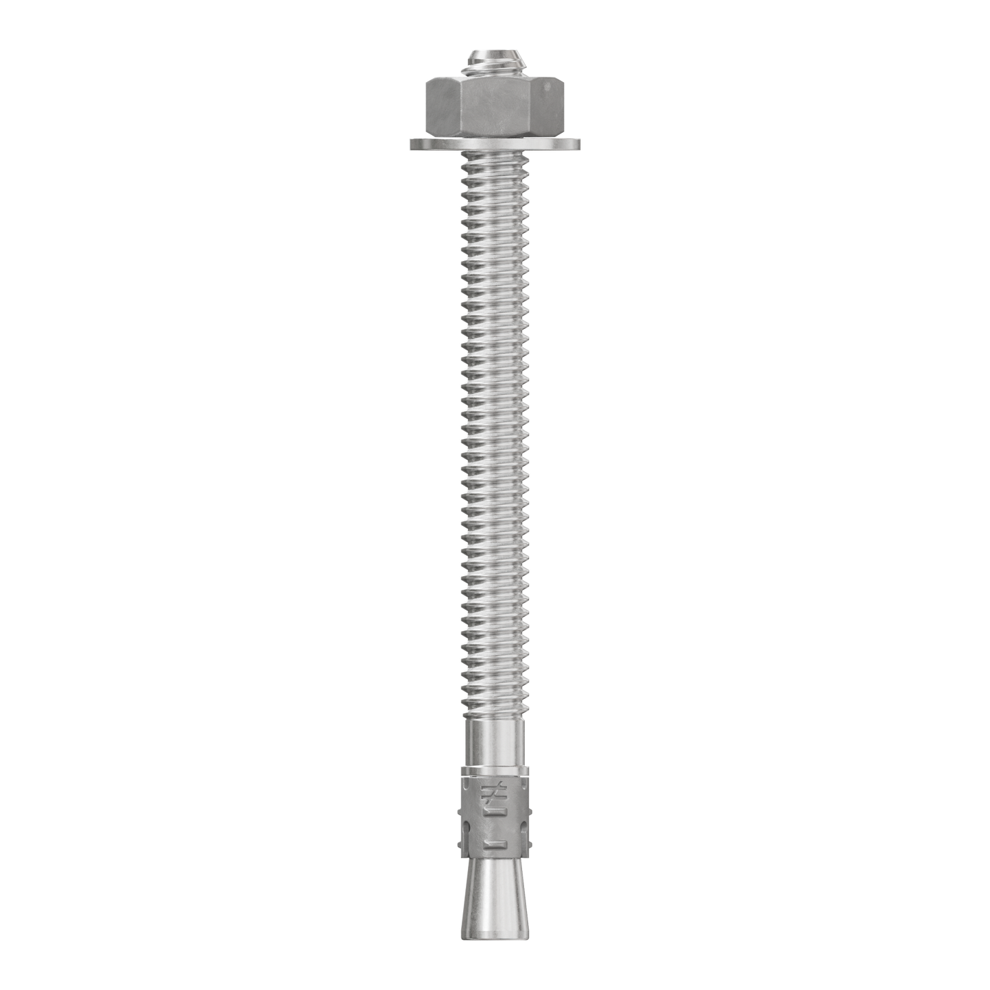 Simpson Strong-Tie STB2-25314S6F100 Strong-Bolt® 2 — 1/4 in. x 3-1/4 in. Type 316 Stainless-Steel Wedge Anchor, Fully Assembled (100-Qty) (Pack of 4)