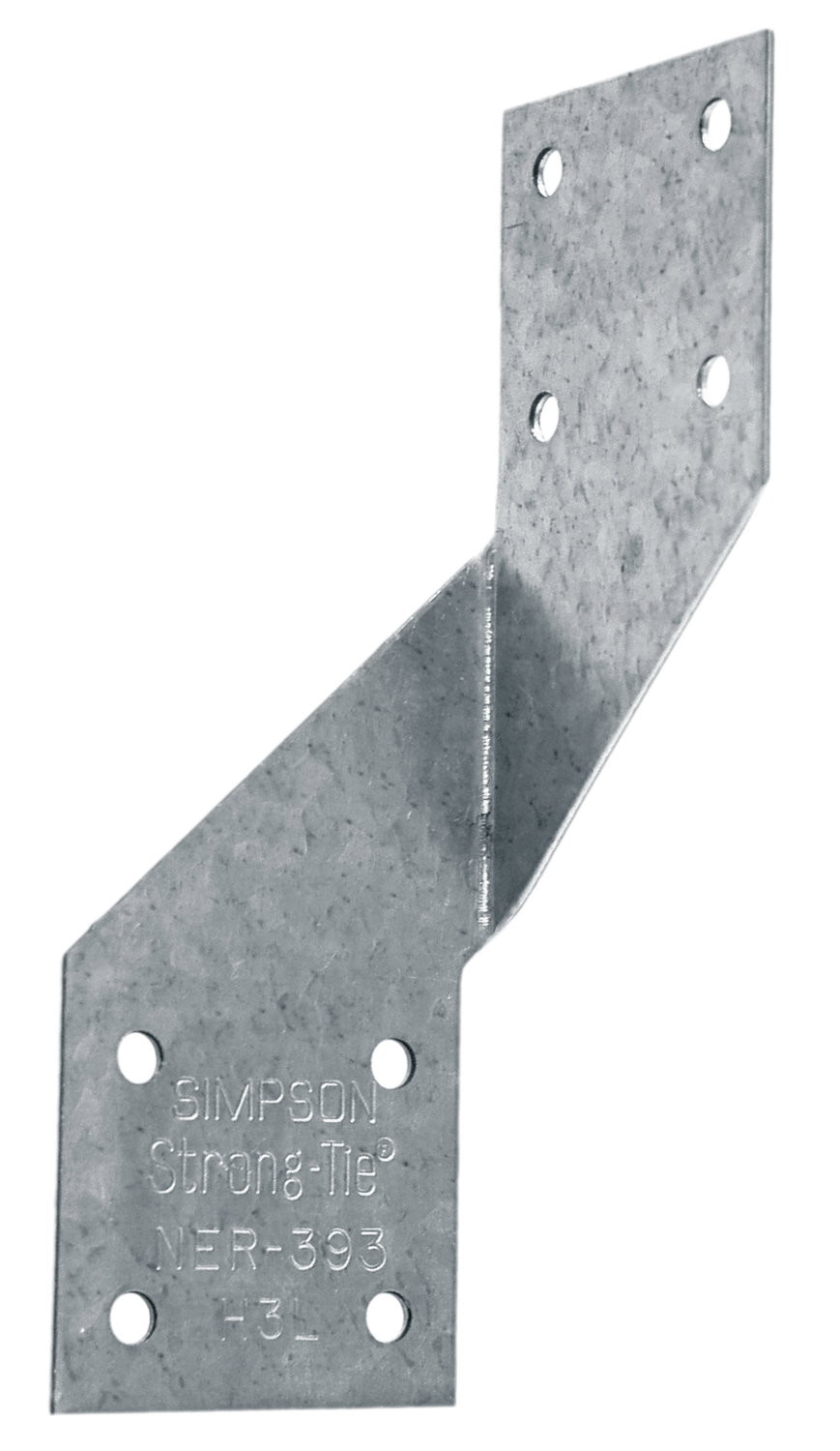 Simpson Strong-Tie H3 H3 18-Gauge Galvanized Hurricane Tie (Pack of 100)