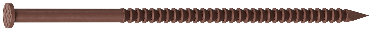 Simpson Strong-Tie S8SNDR1 Painted Siding Nail — 2-1/2 in. x .092 in. Type 304 Stainless Steel, Redwood (1 lb.)