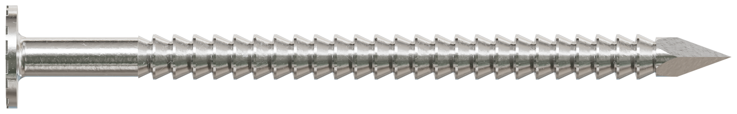 Simpson Strong-Tie T4SND1 Wood Siding Nail — 1-1/2-in. x .083-in. Type 316 Stainless Steel (1 lb.) (Pack of 10)