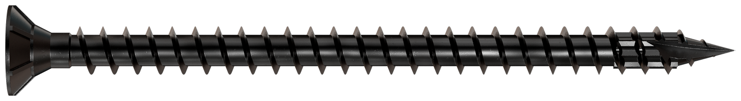 Simpson Strong-Tie SDCF8X120-R50 Strong-Drive® SDCF TIMBER-CF Screw — 0.315 in. x 4-3/4 in. T40, E-Coat® (50-Qty) (Pack of 6)