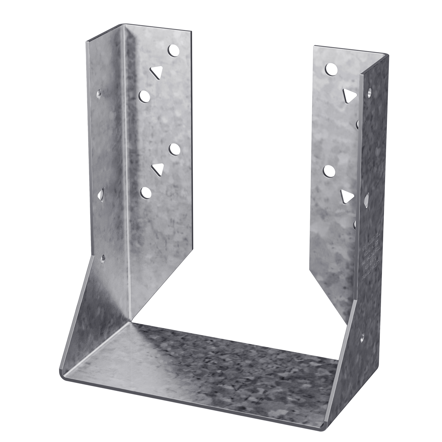 Simpson Strong-Tie HUC26-3 HUC Galvanized Face-Mount Concealed-Flange Joist Hanger for Triple 2x6 (Pack of 750)