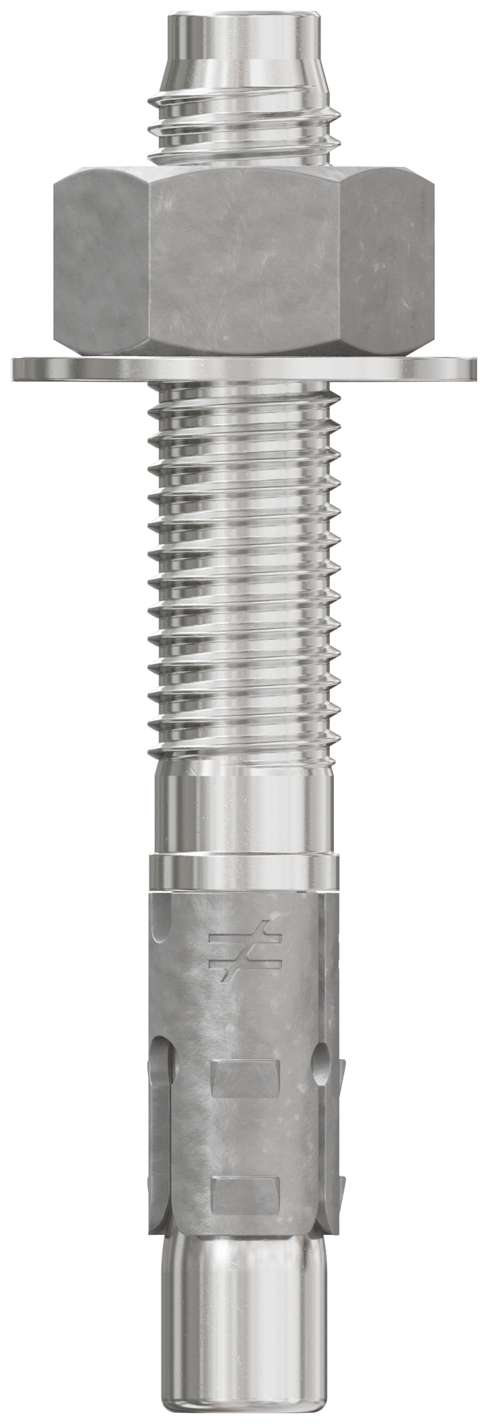 Simpson Strong-Tie STB2-62412S4F20 Strong-Bolt® 2 — 5/8 in. x 4-1/2 in. Type 304 Stainless-Steel Wedge Anchor, Fully Assembled (20-Qty) (Pack of 2)