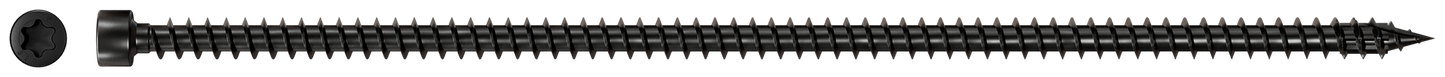 Simpson Strong-Tie SDCFC10X320-R25 Strong-Drive® SDCFC TIMBER-CFC Screw — 0.390 in. x 12-1/2 in. T50, E-Coat® (25-Qty)