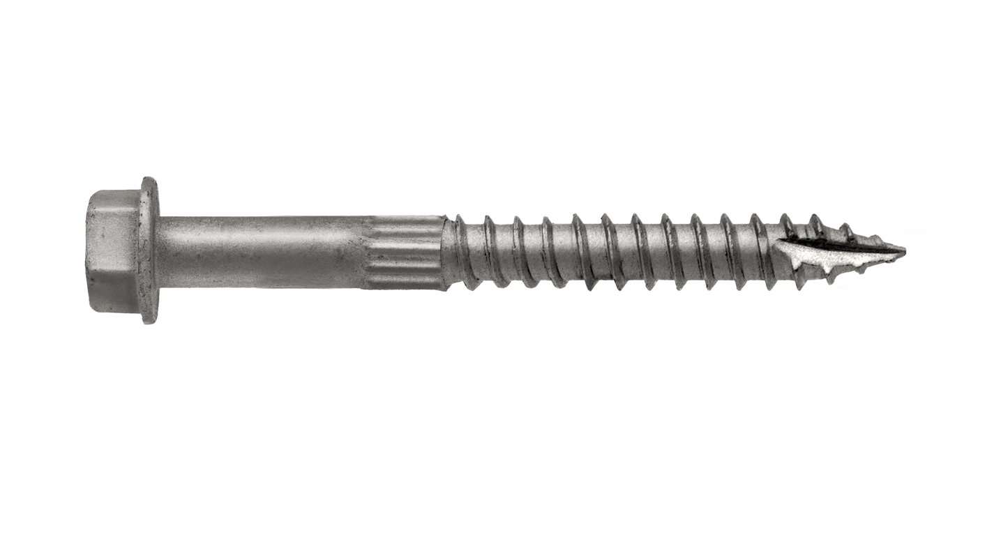 Simpson Strong-Tie SDS25212SS-RP5 Strong-Drive® SDS HEAVY-DUTY CONNECTOR Screw — 1/4 in. x 2-1/2 in. Type 316 (5-Qty)