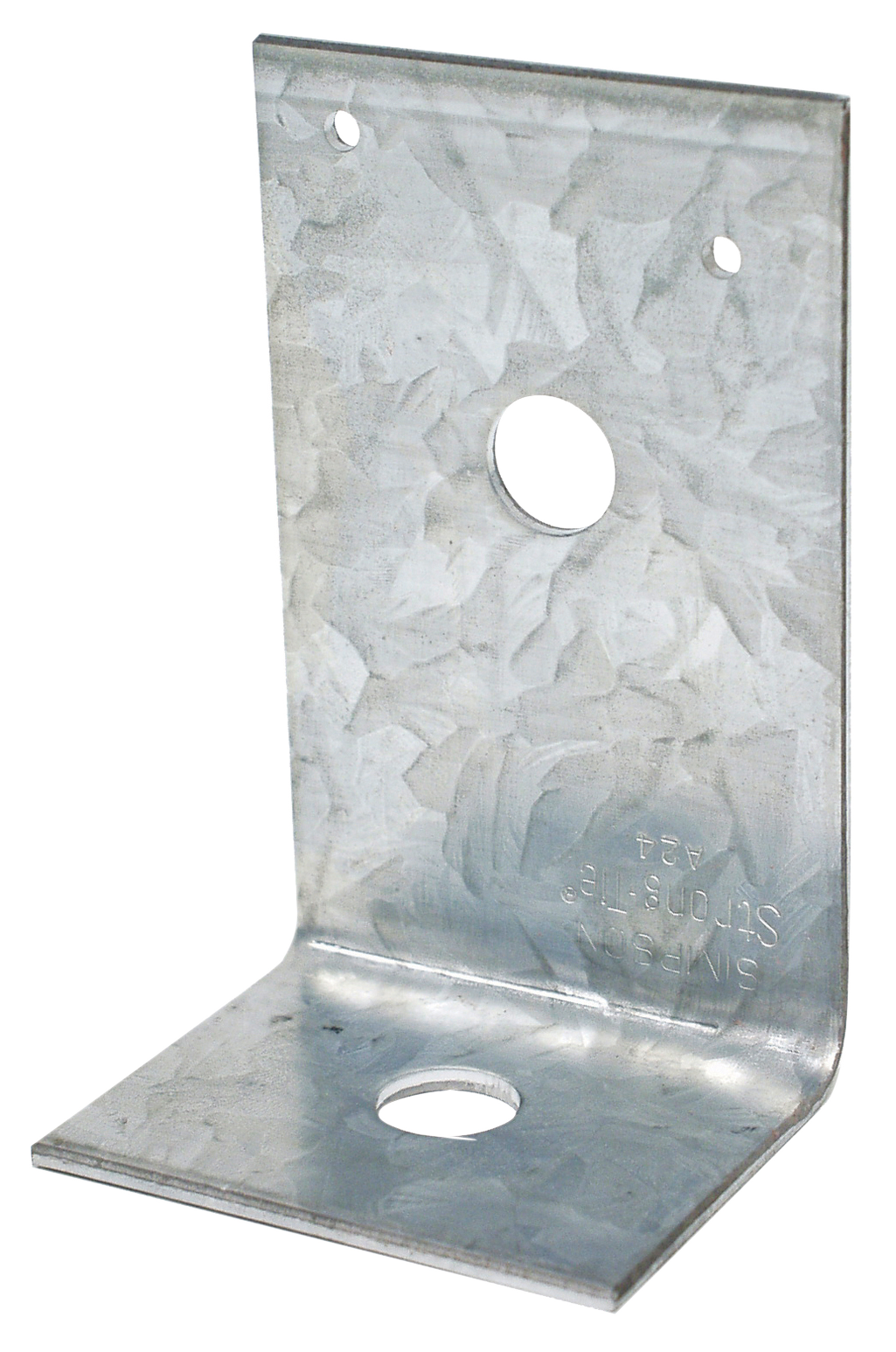 Simpson Strong-Tie A24 2 in. x 3-7/8 in. x 2-1/2 in. Galvanized Angle (Pack of 25)